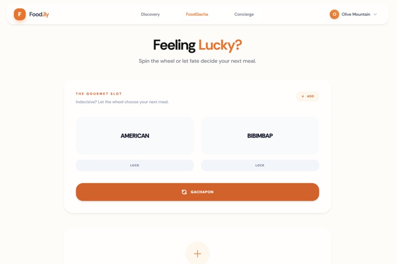 Food.ily – screenshot 1