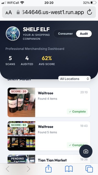 The Shelf Elf: visual merchandising intelligence – screenshot 4