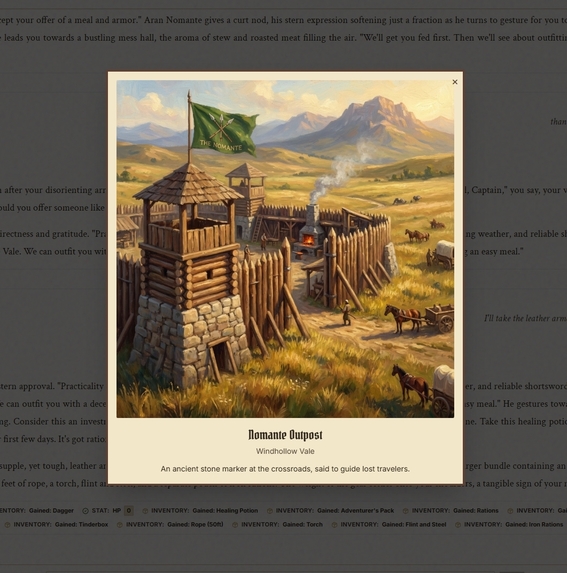 Waypoint - Agent-Orchestrated RPG Experience – screenshot 4