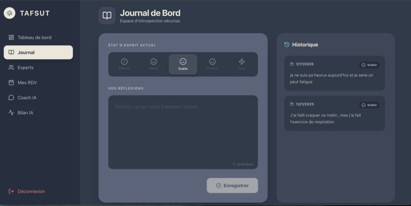 TAFSUT: The AI ​​Companion for Addiction Recovery in MENA – screenshot 4