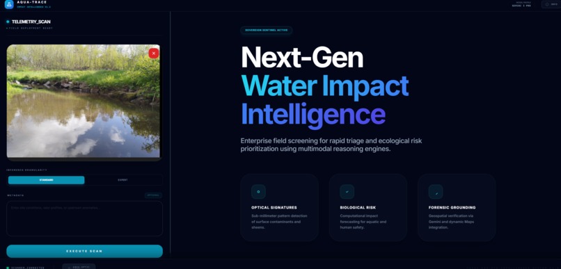 AQUA-TRACE – screenshot 1