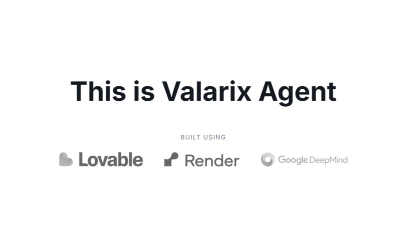 valarix agent – screenshot 1