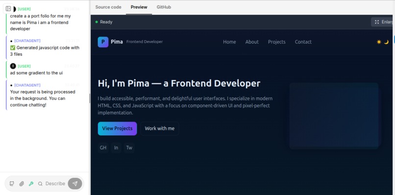 Genie – screenshot 1