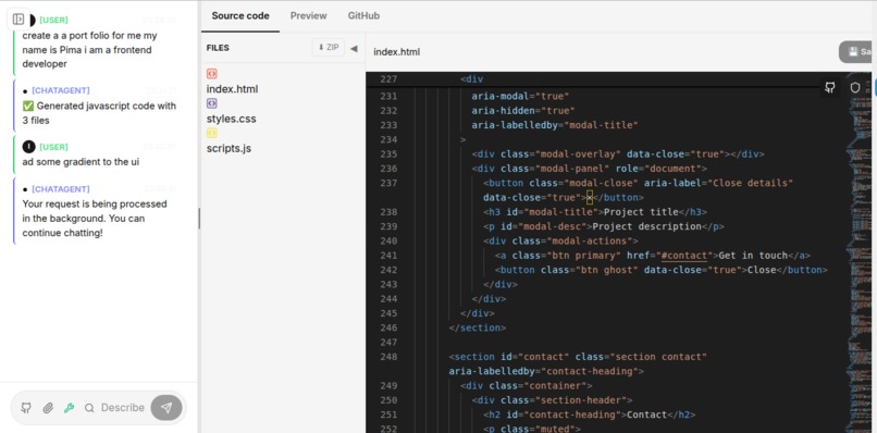 Genie – screenshot 2