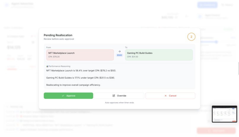 Agent Advertise – screenshot 1