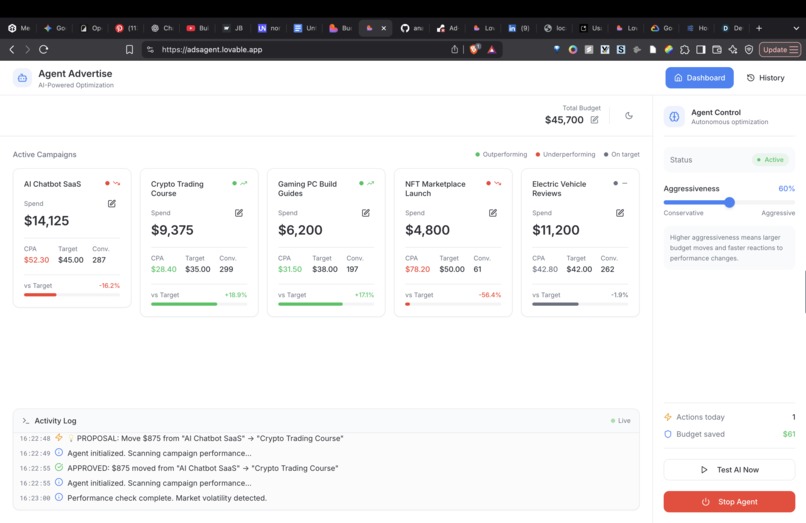 Agent Advertise – screenshot 2
