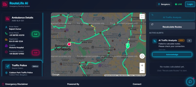 RouteLife AI – screenshot 1