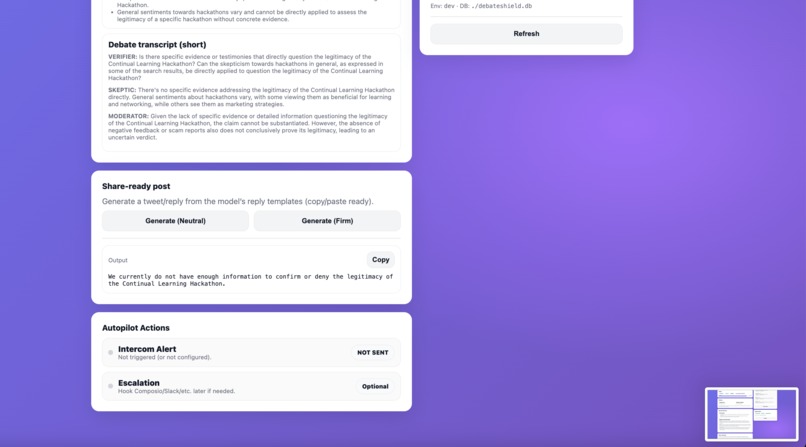 VerdictAI – screenshot 4