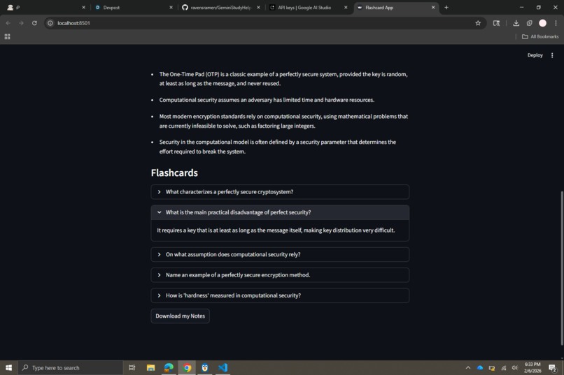 Voice to Study Notes – screenshot 3