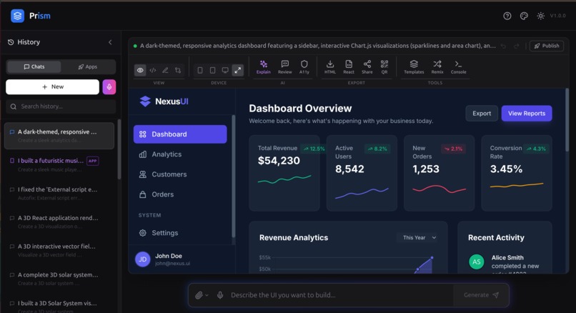 Prism – screenshot 1