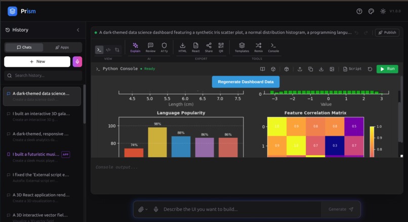 Prism – screenshot 3