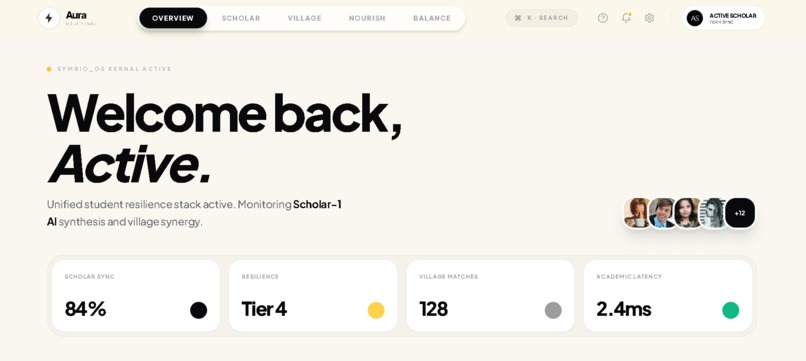 Aura: A Symbiotic Student OS – screenshot 2