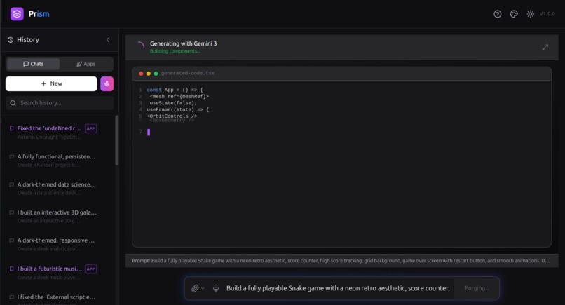 Prism – screenshot 6