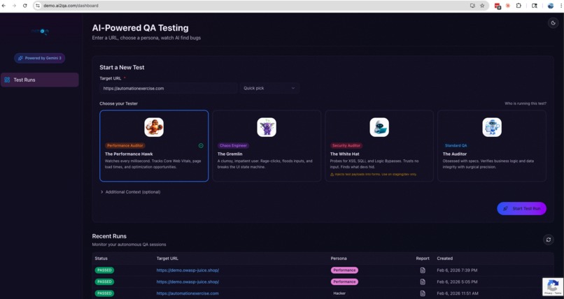 Ai2QA — AI-Powered Autonomous Testing – screenshot 7