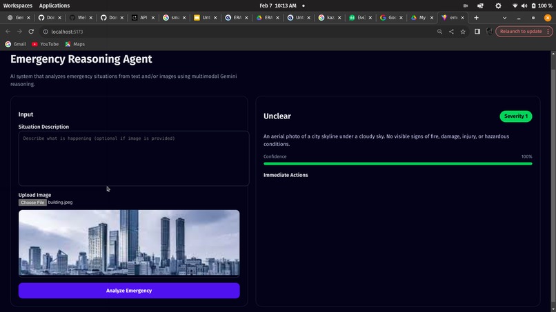 ERA – Emergency Reasoning Agent – screenshot 2