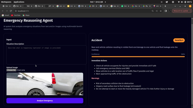 ERA – Emergency Reasoning Agent – screenshot 3