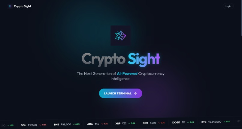 Crypto Sight | Devpost