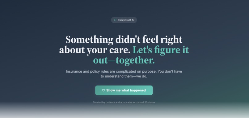 Policy-Proof-AI – screenshot 1