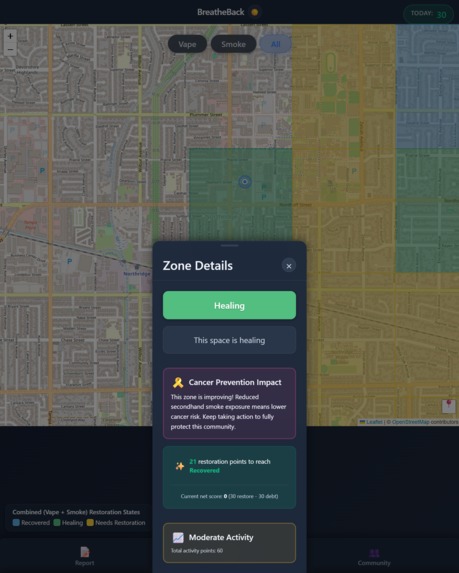 BreatheBack – screenshot 3