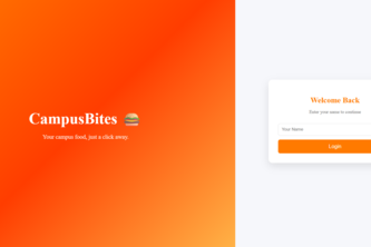 Campus bites | Devpost