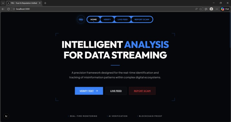 TRU – screenshot 1