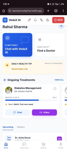 VedaX AI  – screenshot 2