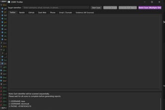 Automated Suspect Profiling tool