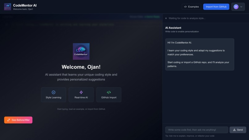 CodeMentor AI – screenshot 2