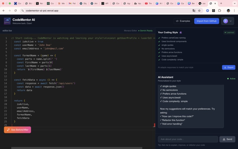 CodeMentor AI – screenshot 3