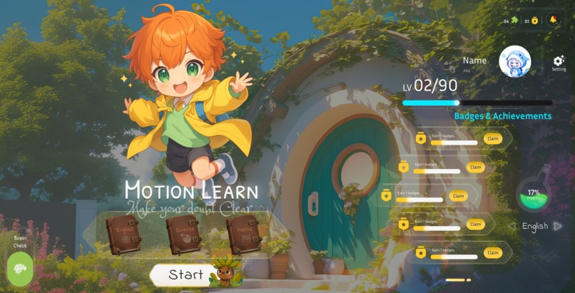 Motion learn – screenshot 1