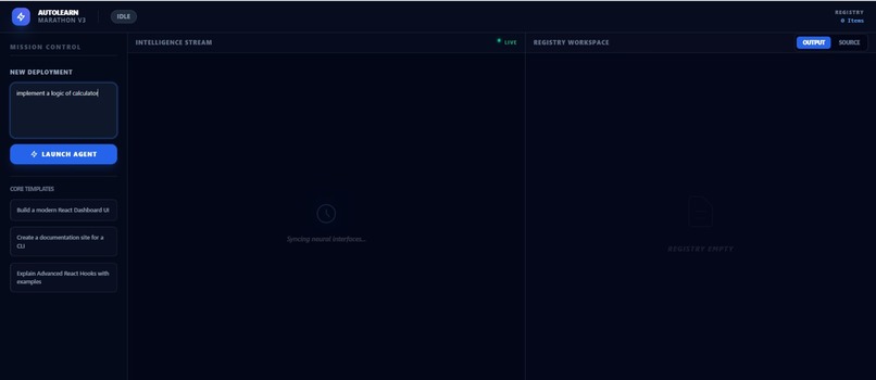 AutoLearn Marathon Agent – screenshot 7