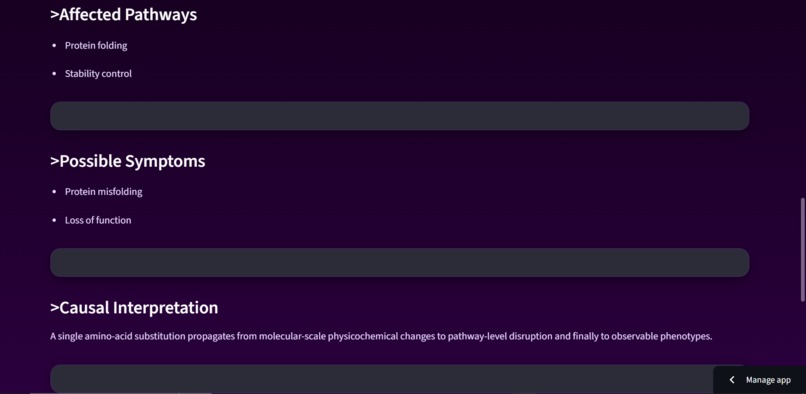 Molecular Causality Engine – screenshot 3