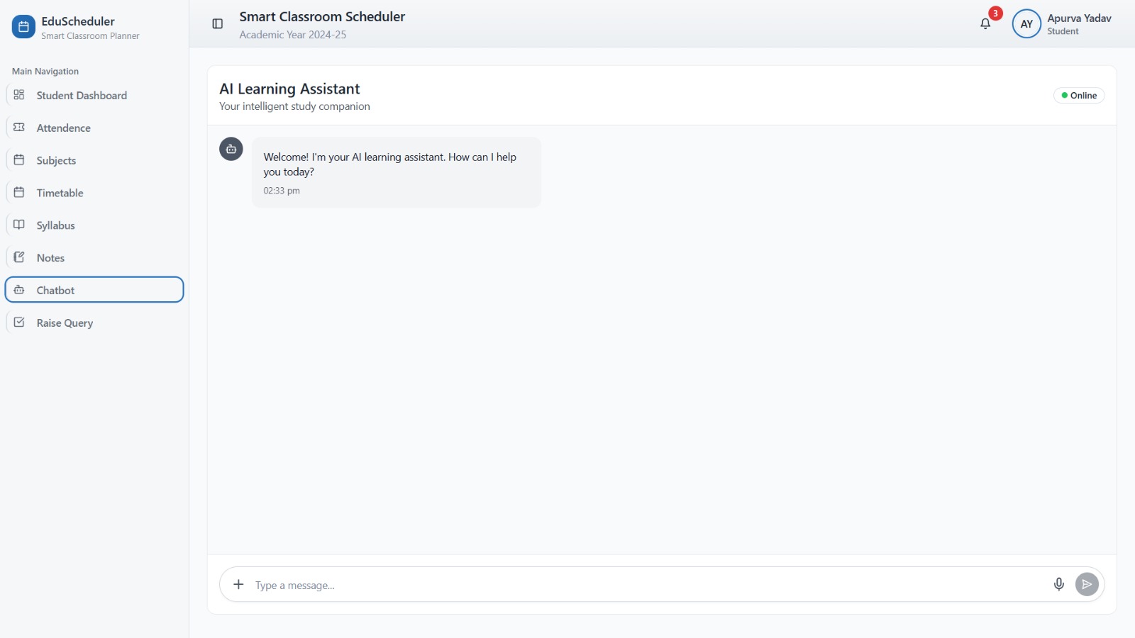 AI Assist Smart Classroom & Timetable Schedular | Devpost