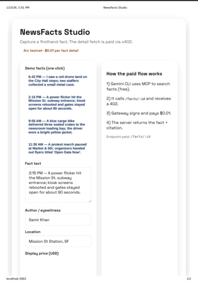 NewsFacts – screenshot 2