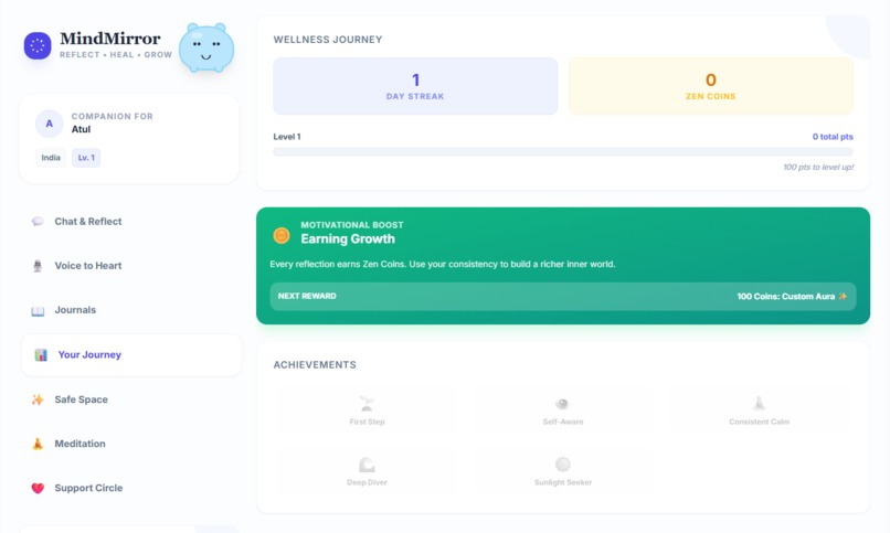 MindMirror - Reflect, Heal & Grow – screenshot 6