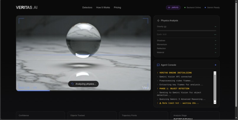 VERITAS.AI: The Physics-Based Reality Engine – screenshot 3