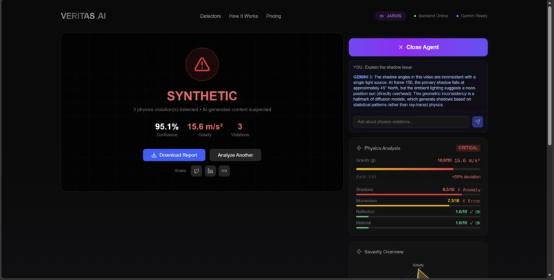 VERITAS.AI: The Physics-Based Reality Engine – screenshot 5