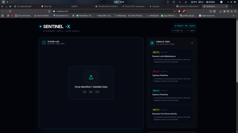 SENTINEL-X ORACLE – screenshot 2