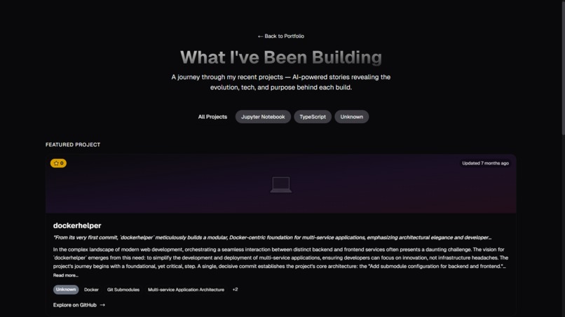 Convo-Portfolio – screenshot 4