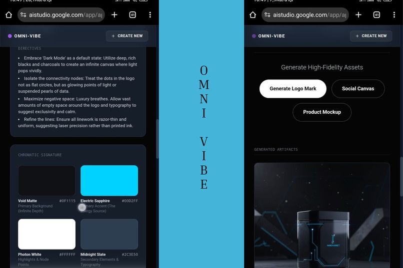 OMNI-VIBE: Autonomous High-Fidelity Brand Director – screenshot 3