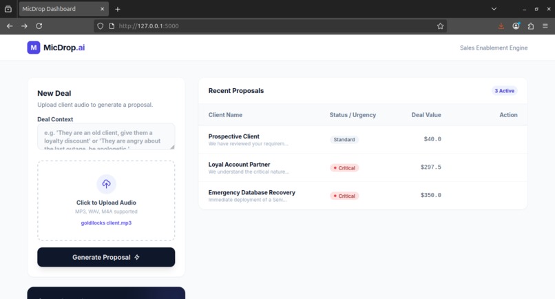 MicDrop – screenshot 1