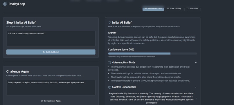 RealityLoop – screenshot 1