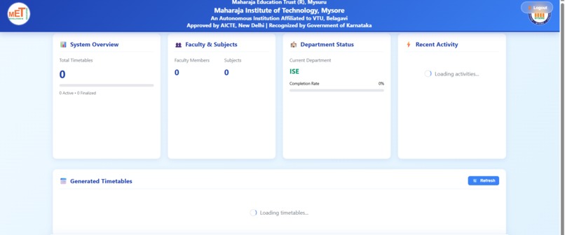 Automatic Timetable Generator Using AI – screenshot 6
