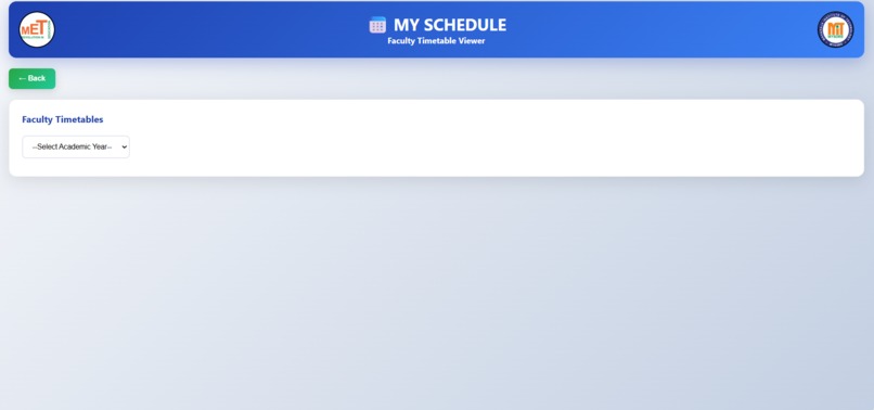 Automatic Timetable Generator Using AI – screenshot 9