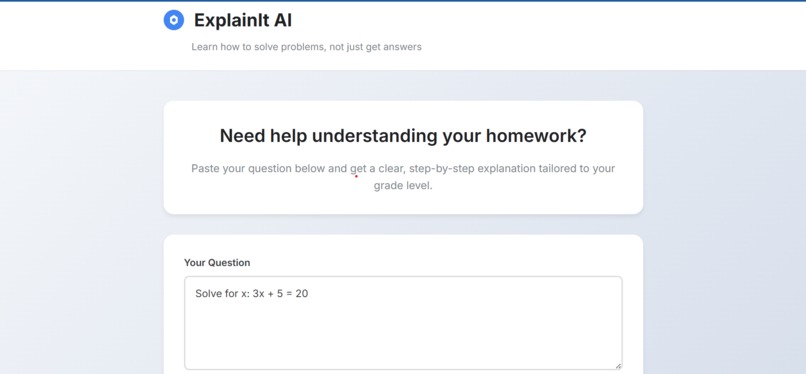 ExplainIt AI – screenshot 1