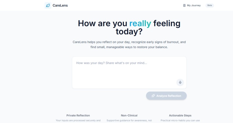 CareLens – screenshot 2