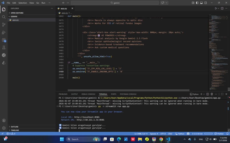 Gemini AI for Early Myopia Screening – screenshot 1