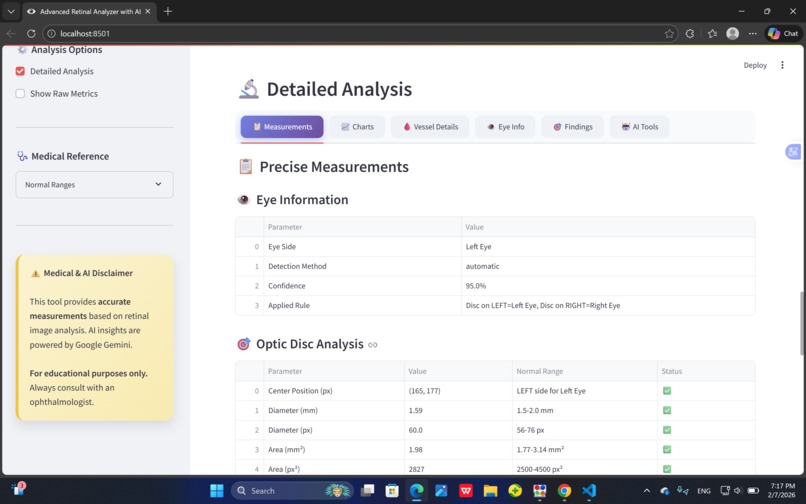 Gemini AI for Early Myopia Screening – screenshot 2