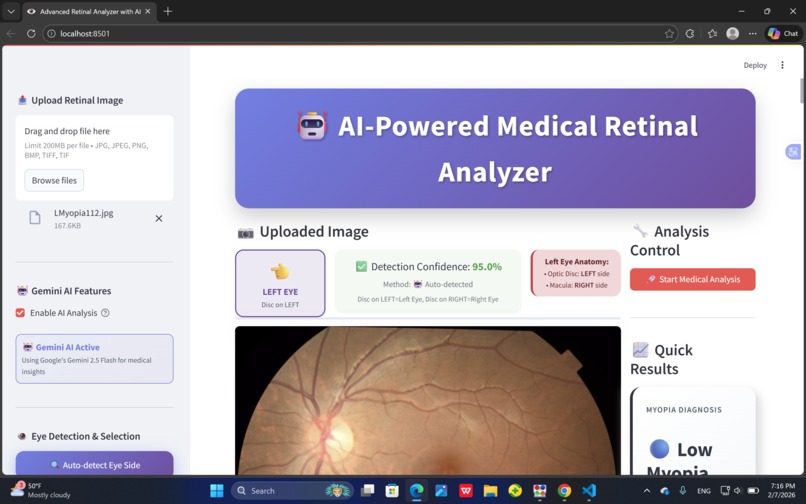 Gemini AI for Early Myopia Screening – screenshot 5