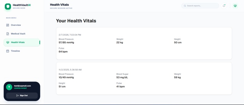 Health Vault – screenshot 3